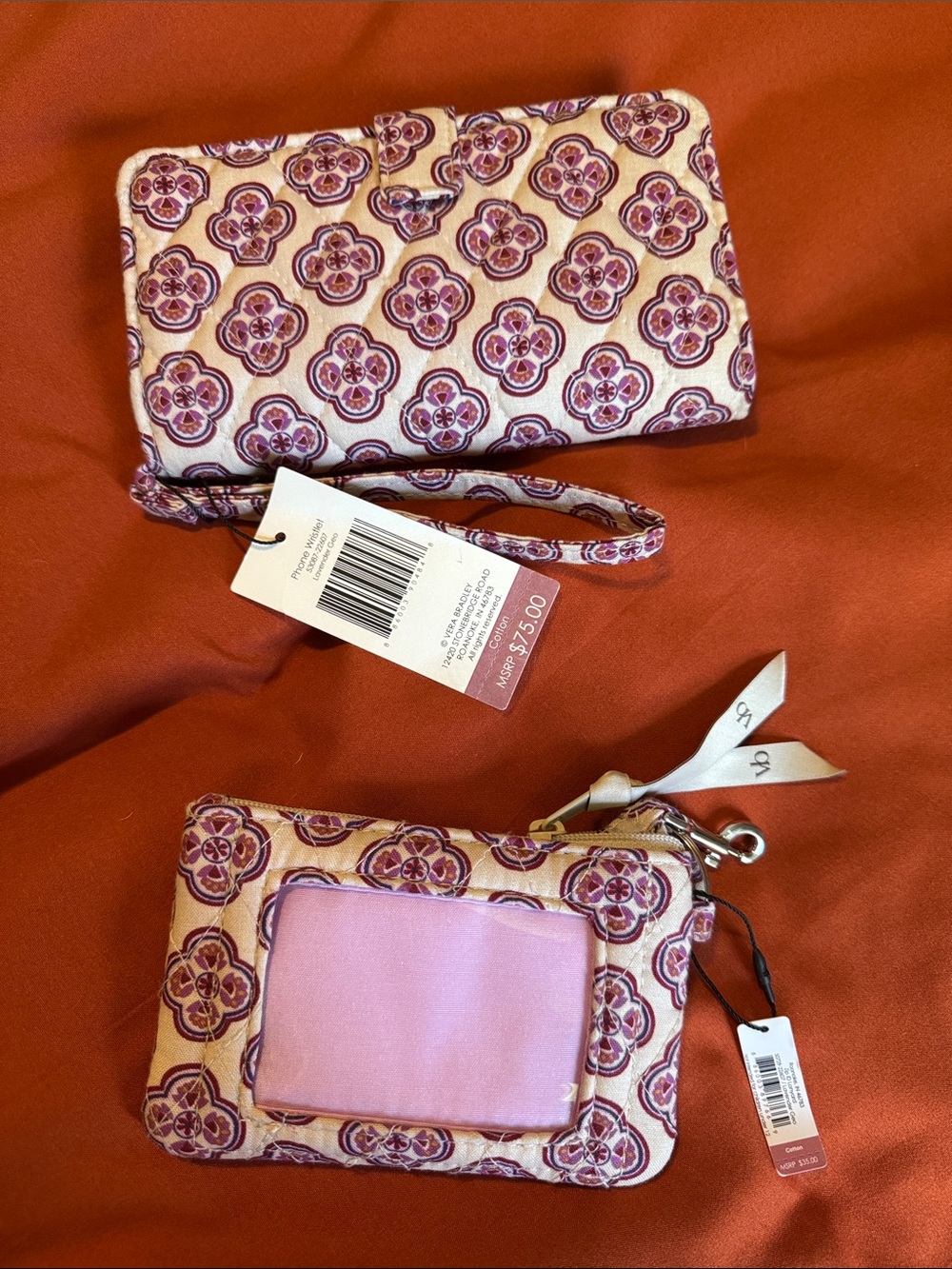 Vera Bradley Wallet Set